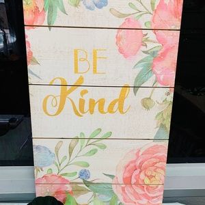 Be Kind Palette Sign